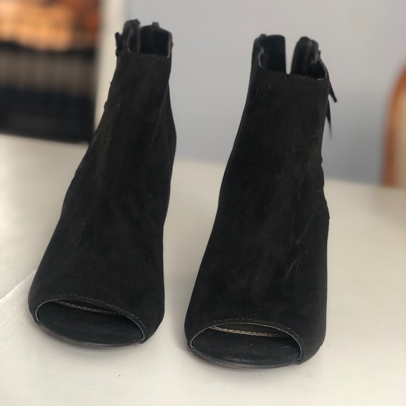 Peep Toe Booties - Picture 2 of 3